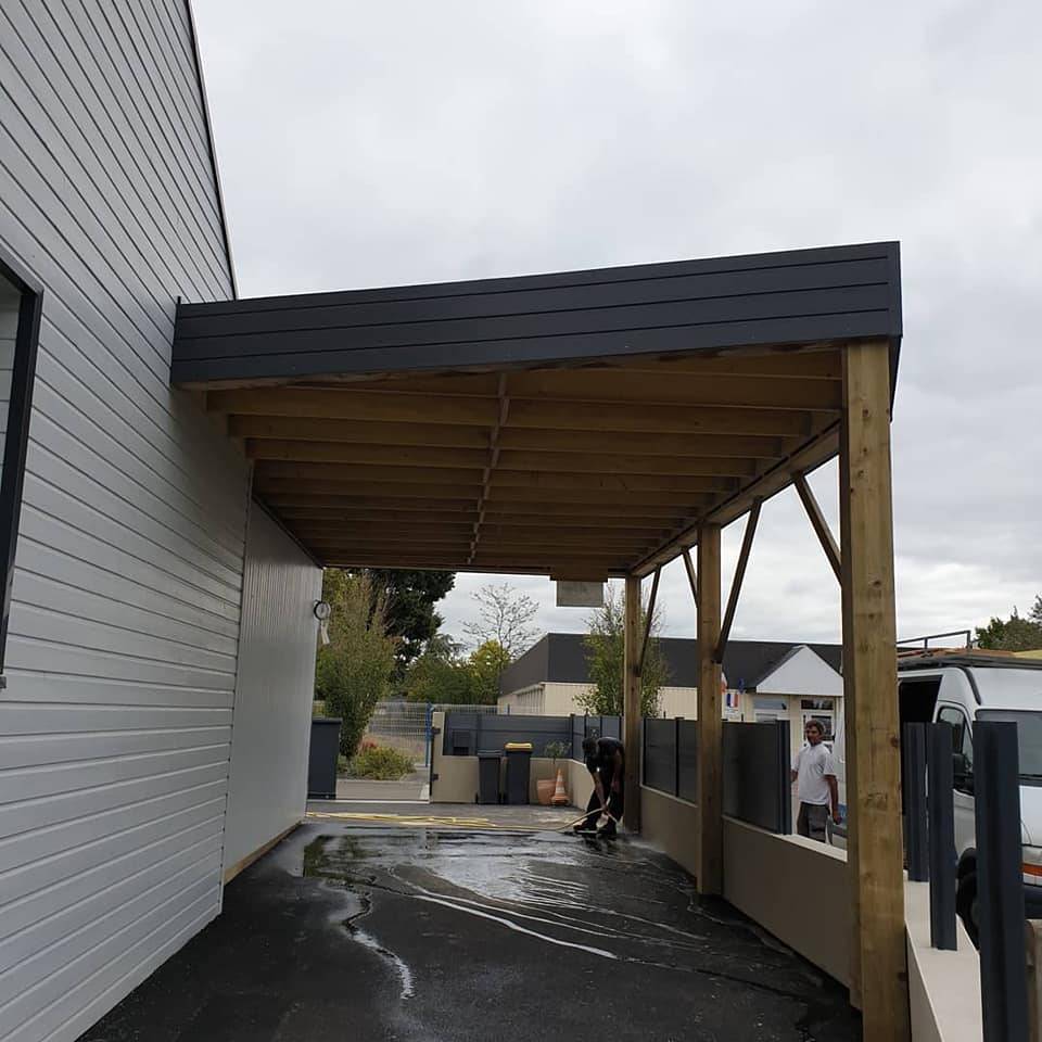 Pergola à Forcé